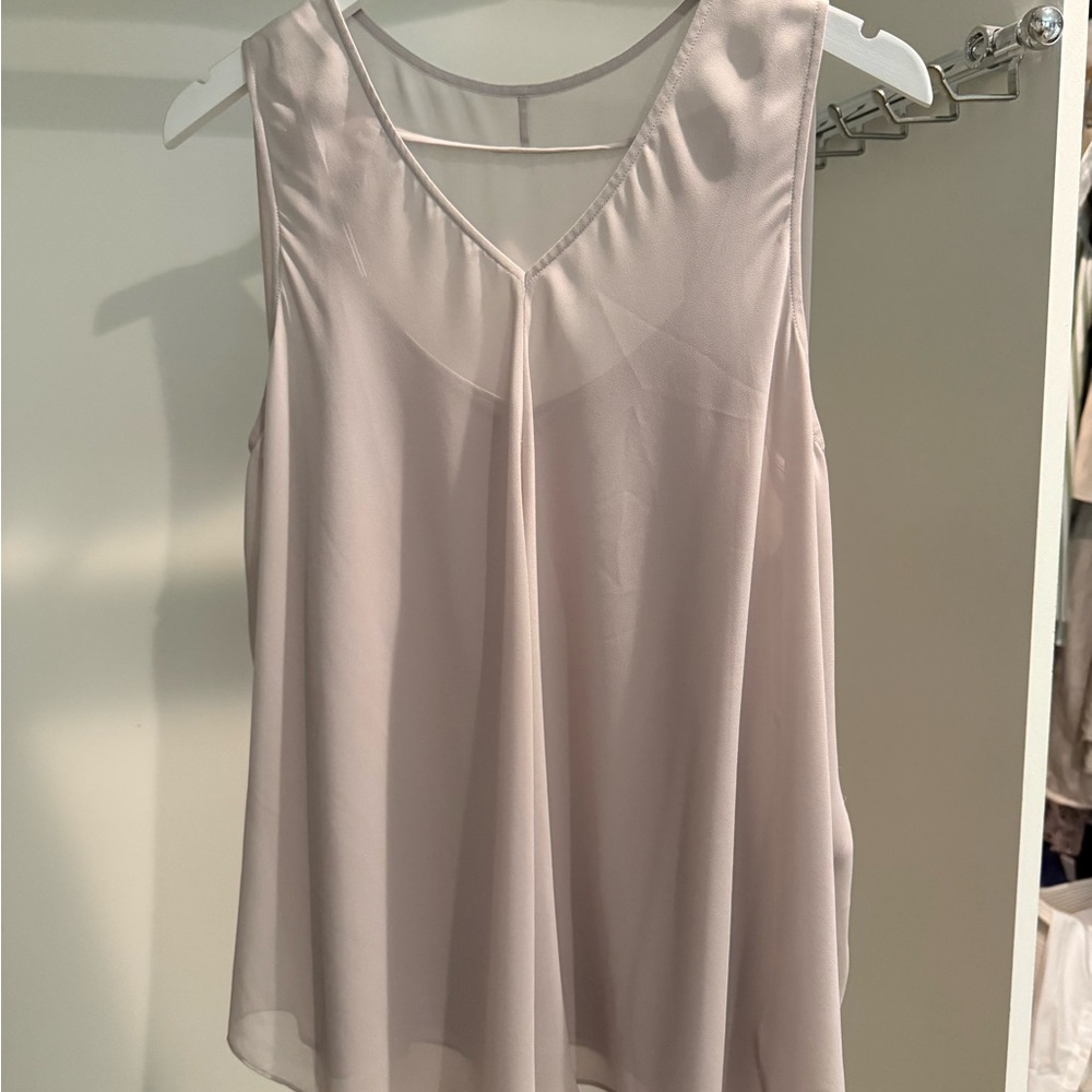 All Saints Pink Sleeveless Blouse